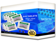 Case of 2,000 Dye Tablet Packets (4,000 Individual Tablets) | Detect silent leaks | Bulk | Toilet Tank leak detection | Plumbing