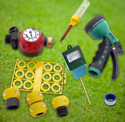 Complete Lawn and Garden Outdoor Kit - Hose Repair | Sprinkler Timer | Moisture Sensor
