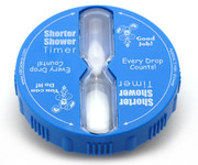 NRG Shower Clock Timer, Five Minute Shorter Shower & Save | Sand Timer