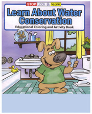 Learn About Water Conservation - Coloring Book and Activity Book Fun
