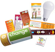 Energy Saving Bank Eco-Kit for Kids - CFL Bulb Included