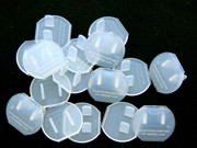 12 Pack Clear Electrical Outlet Safety Caps, Child Protection and Draft Stoppers | Insulate