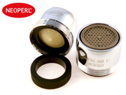 1.0 gpm Neoperl Non-Pressure Compensating / Aerated Stream Bathroom Faucet Aerator | Low Flow Control