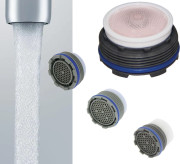 Neoperl Cache 1.2 gpm Aerated Stream Water Saving Faucet Aerator - 4 Sizes