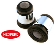 0.5 or 2.2 gpm Neoperl Duo Flow Kitchen Faucet Aerator  Push-Pull Switch Bubble Stream Dual