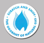 Natural Gas Stickers for Kids Education Series Scratch & Sniff Mercaptan Safety