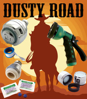 Dusty Road Shower head Hose Nozzle Cowboy Kit replacement faucet aerators