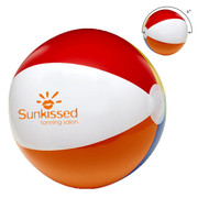 6" Beach Ball Custom Printed Logo Summer Fun Poolside Activity