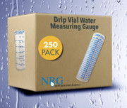 Case Pack Drip Water Measuring Vial Counter and Rain Gauge Educational Tool for leaks Bulk