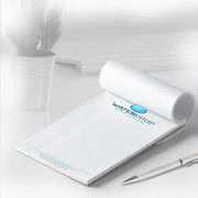 Printed Pad Notes Custom Message and Logo - Notepad Giveaway Office Promo