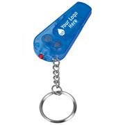 Safety Whistle Light/Key Chain Custom Printed Logo
