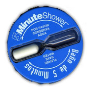 Shower Clock Five Minute Timer Spanish and English | Baño de 5 Minutos