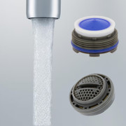Full Flow Coin Cache for Aerator Full FLow Faucet Aerator insert Bathroom Faucets with Key