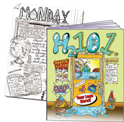 H2101 - an exciting coloring book journey about water conservation.