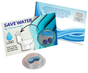 Direct mail Dye Tab Domed Blue Leak Detecting Dye Tablets for Toilet on Custom Card