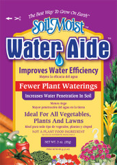 Water-Aide increases water penetration in the soil and reduces water runoff, Spreads water evenly through the soil, reduce plant garden vegetable watering. Save water