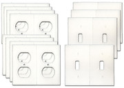 Electrical Outlet and Light Switch plate Gasket Insulator Kit