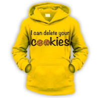I Can Delete Your Cookies Kids Hoodie