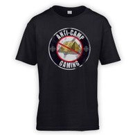 Anti Camping Gaming Kids T-Shirt