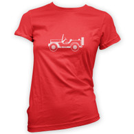 Willys MB GP Woman's T-Shirt