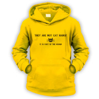 They Are Not Cat Hairs Kids Hoodie