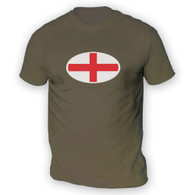 English Flag Mens T-Shirt