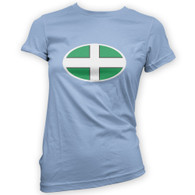 Devon Flag Woman's T-Shirt