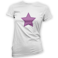 Purple Star Woman's T-Shirt