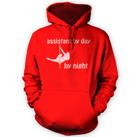 Assistant by Day Pole Dancer by Night Hoodie