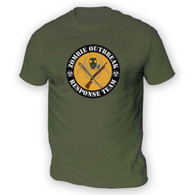 Zombie Outbreak Response Team Mens T-Shirt