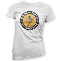 Zombie Outbreak Response Team Woman's T-Shirt