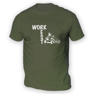Work Rest Go Kart Mens T-Shirt