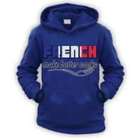 French Make Better Cooks Kids Hoodie