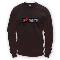 Have You Seen My Stapler? Sweater
