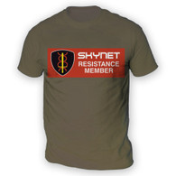 Skynet Resistance Member Mens T-Shirt