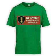 Skynet Resistance Member Kids T-Shirt