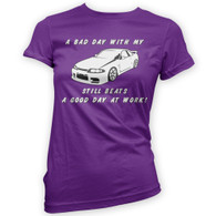 Bad Day With My Skyline Beats Work Womans T-Shirt