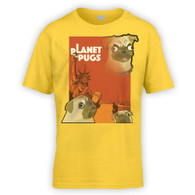 Planet of the Pugs Kids T-Shirt