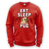 Eat Sleep Pug Sweater