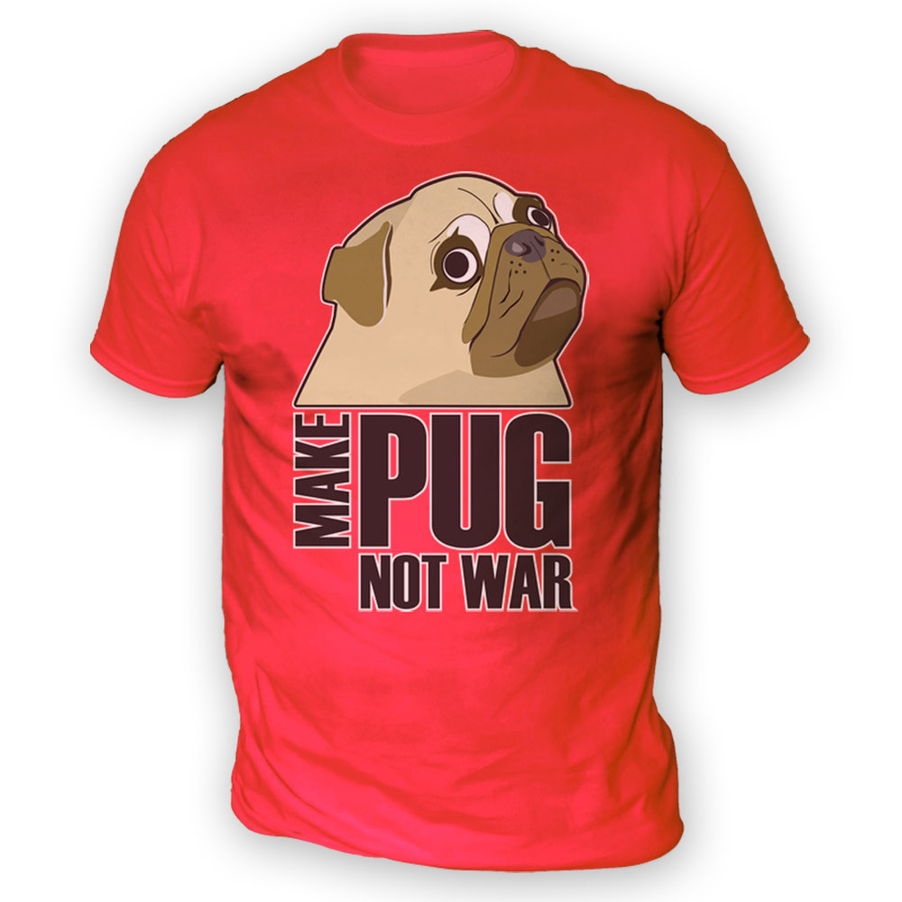 Dog T Shirt Life Is Good A Pug Makes It Better Short Sleeve -----