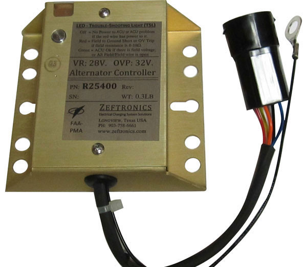 Cessna 28 Volt Electrodelta 172N Alternator Control Unit P//N C611005-0101