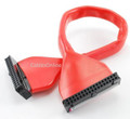 12inch 34-Pin Round IDC Floppy 1-Drive/Device Red Cable