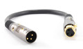 1 ft. Premium XLR Male/Female Extension Microphone Audio Cable