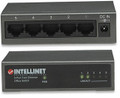 5-Port Ethernet 10/100 Network Switch, Metal , Intellinet 523301