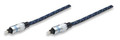 5 feet Premium Toslink Male to Toslink Male Audio Cable, Blue, Manhattan 361361