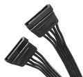 36in SATA 15-Pin Power Female to Female Cable, StarTech SATAPOW36