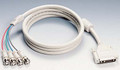 6' 13W3 M to 4 BNC Sun Microsystem Video Cable