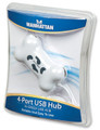 4-Port Hi-Speed USB 2.0 Fun Desktop Dog Bone Hub - Manhattan 161503