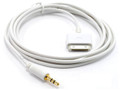 6 ft. 3.5 mm Stereo (TRS) Male / Apple 30-Pin