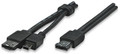 3 ft. eSATA+USB Combo Port to eSATA Male & USB Mini-B Male Cable, Manhattan 325318